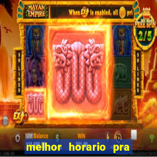 melhor horario pra jogar fortune rabbit